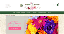 Desktop Screenshot of eckertflorist.com